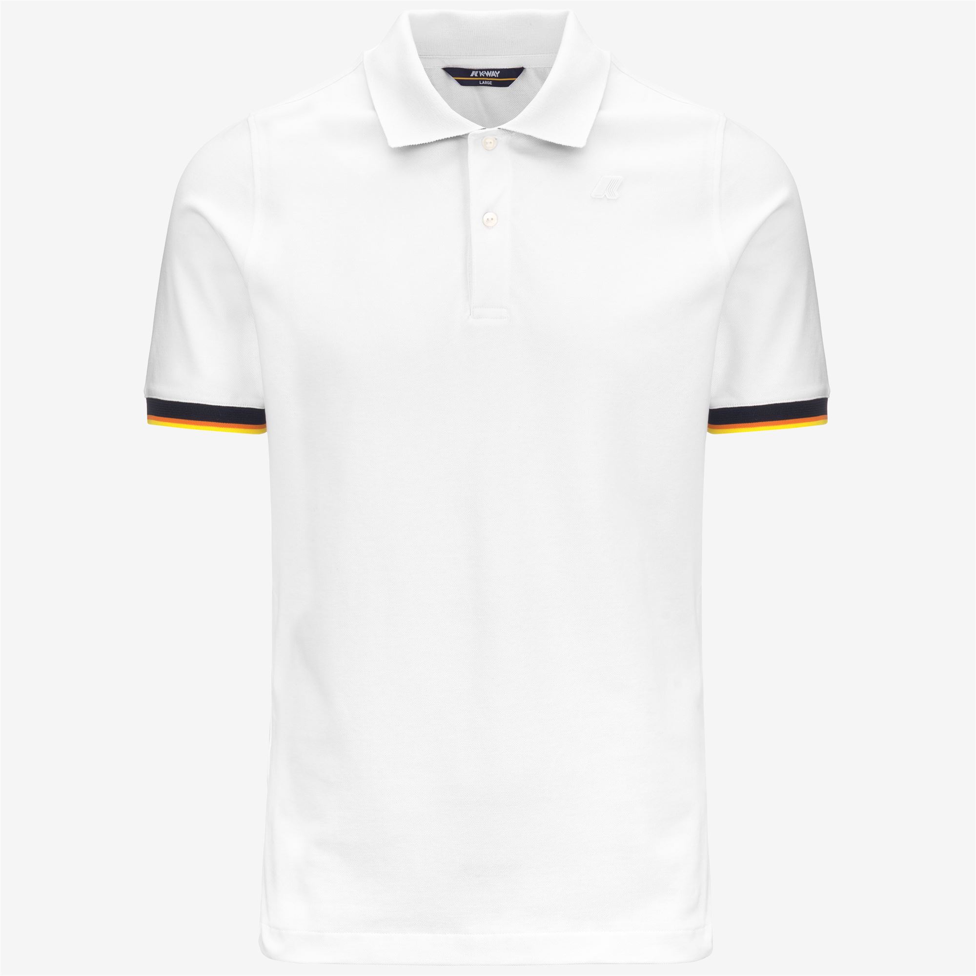 K-Way Uomo Bianco Top, 2XL, New, - Immagine 2