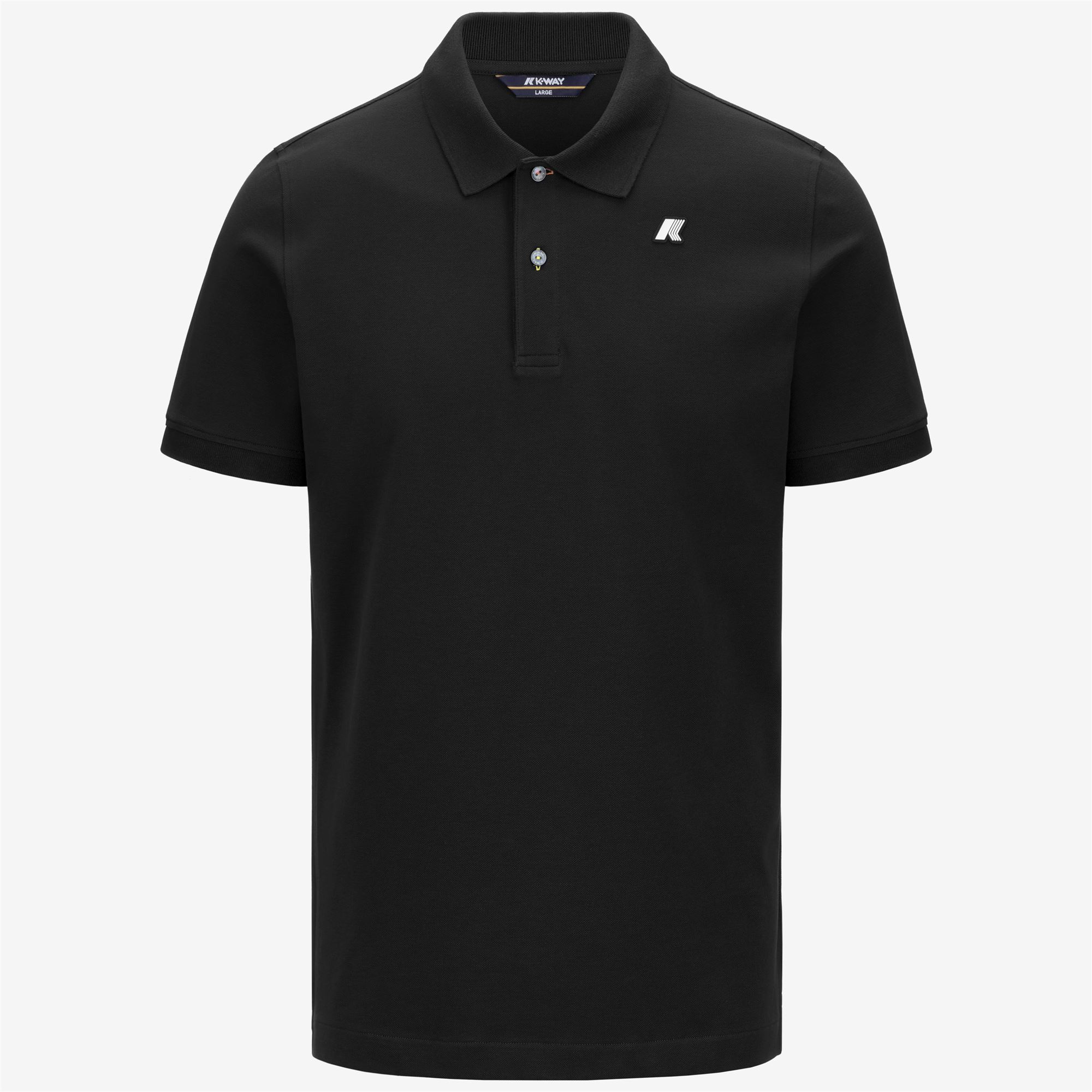 K-Way Uomo Bianco Vinnie Pique Slim - 3XL