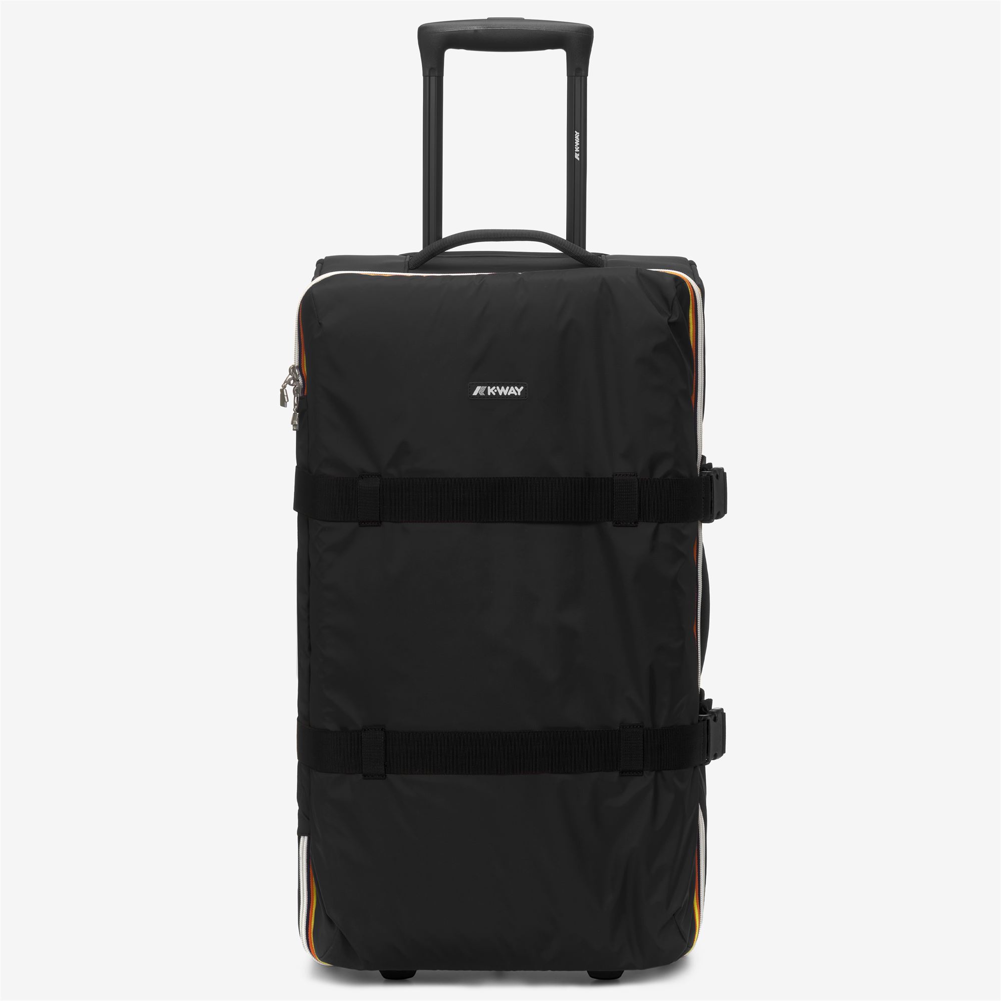 K-Way Unisex Nero Suitcases, M, New, - Immagine 2