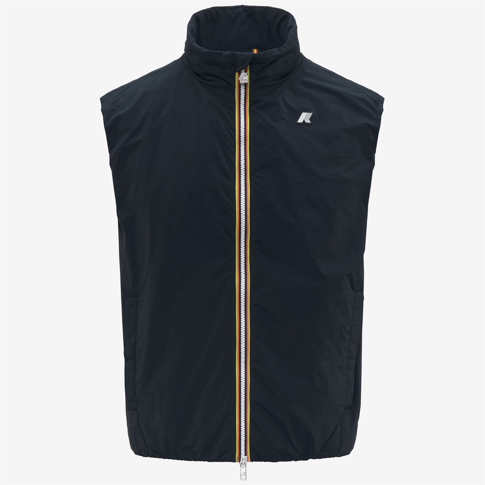K-Way Uomo Blu Valen Plain Warm - Gilet Giacche - Gilet Giacche - M