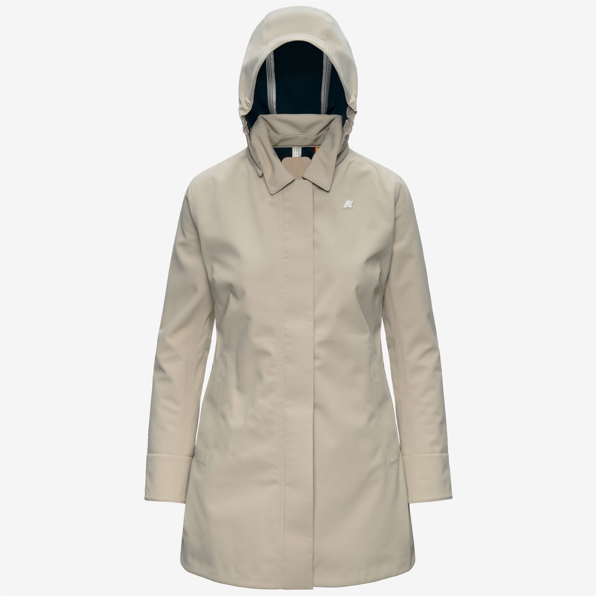 K-Way Donna Beige - Mathy Bonded Jacket - Jackets - 2XL - Immagine 2