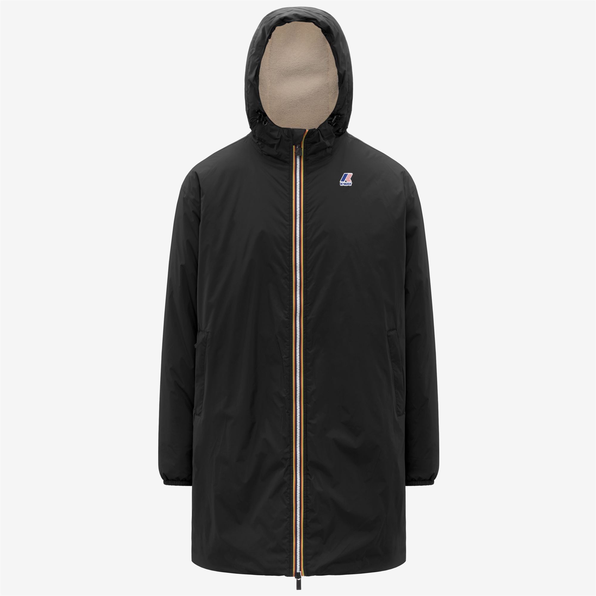 K-Way Unisex Nero Giacche, S, New, - Immagine 3