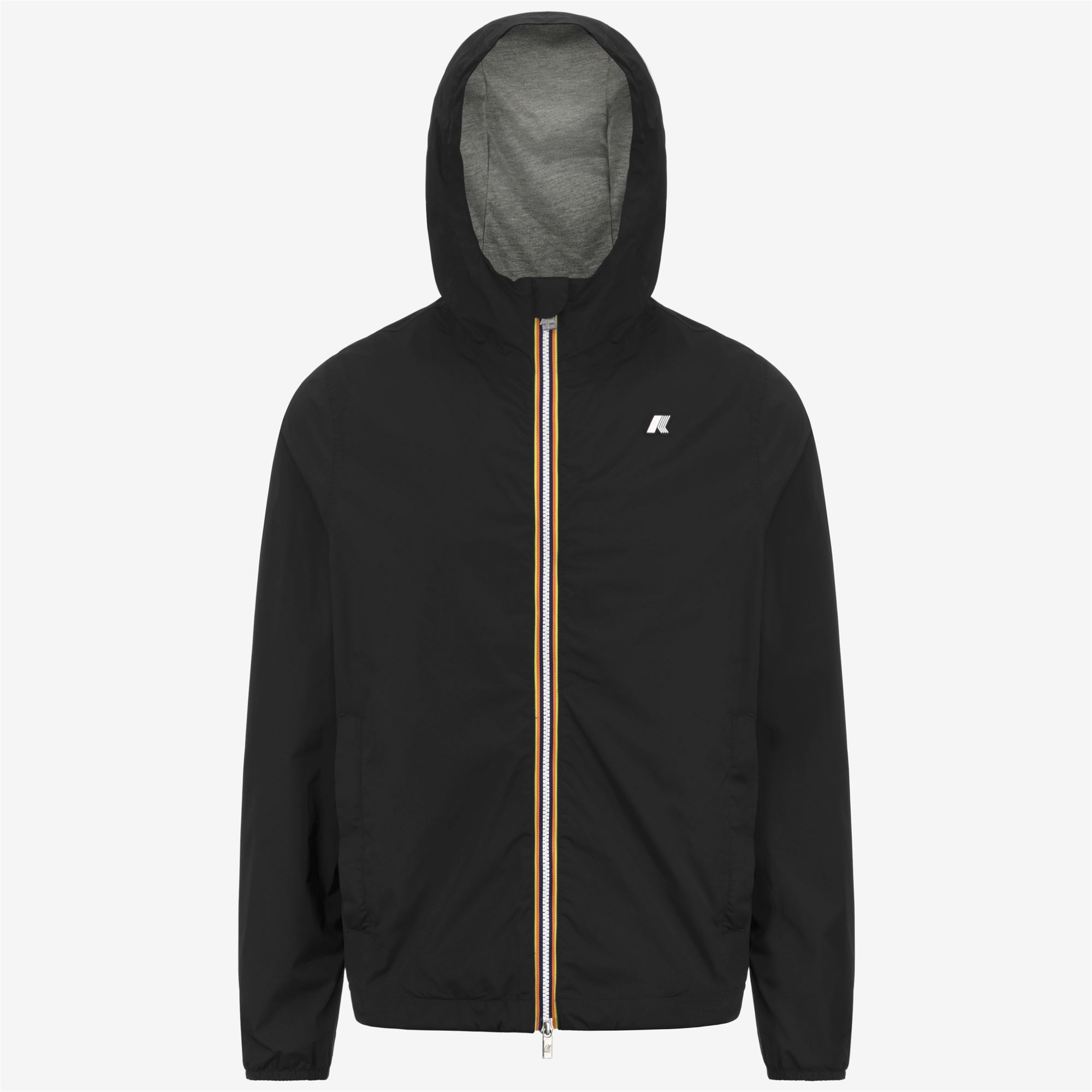 K-Way Uomo Grigio Jack Stretch Nylon Jersey - Corto Giacche - Corto Giacche - Xl