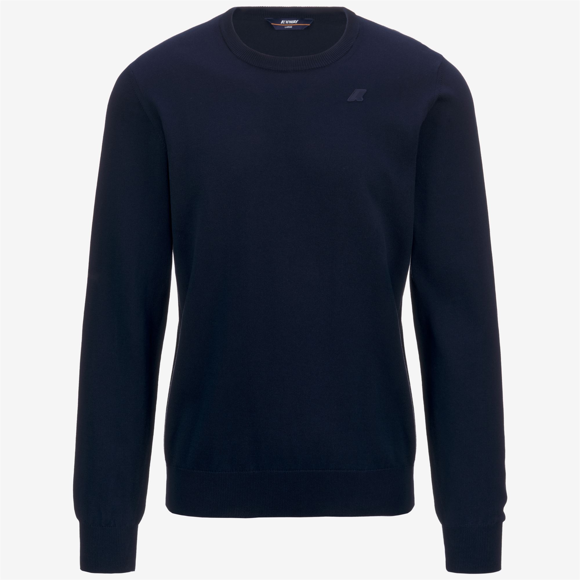 K-Way Uomo Blu - Elegante Maglione In Cotone - Knitwear - S - Immagine 4