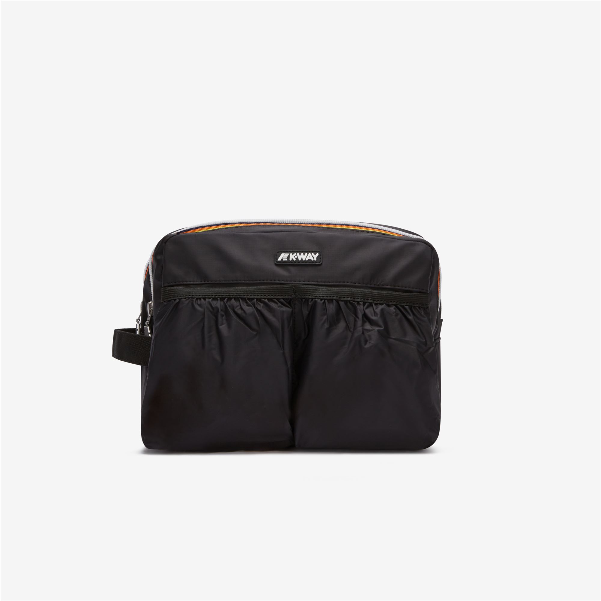 Trousse Da Toilette K-Way Albas Uomo Nero Unica Sintetico - Immagine 2