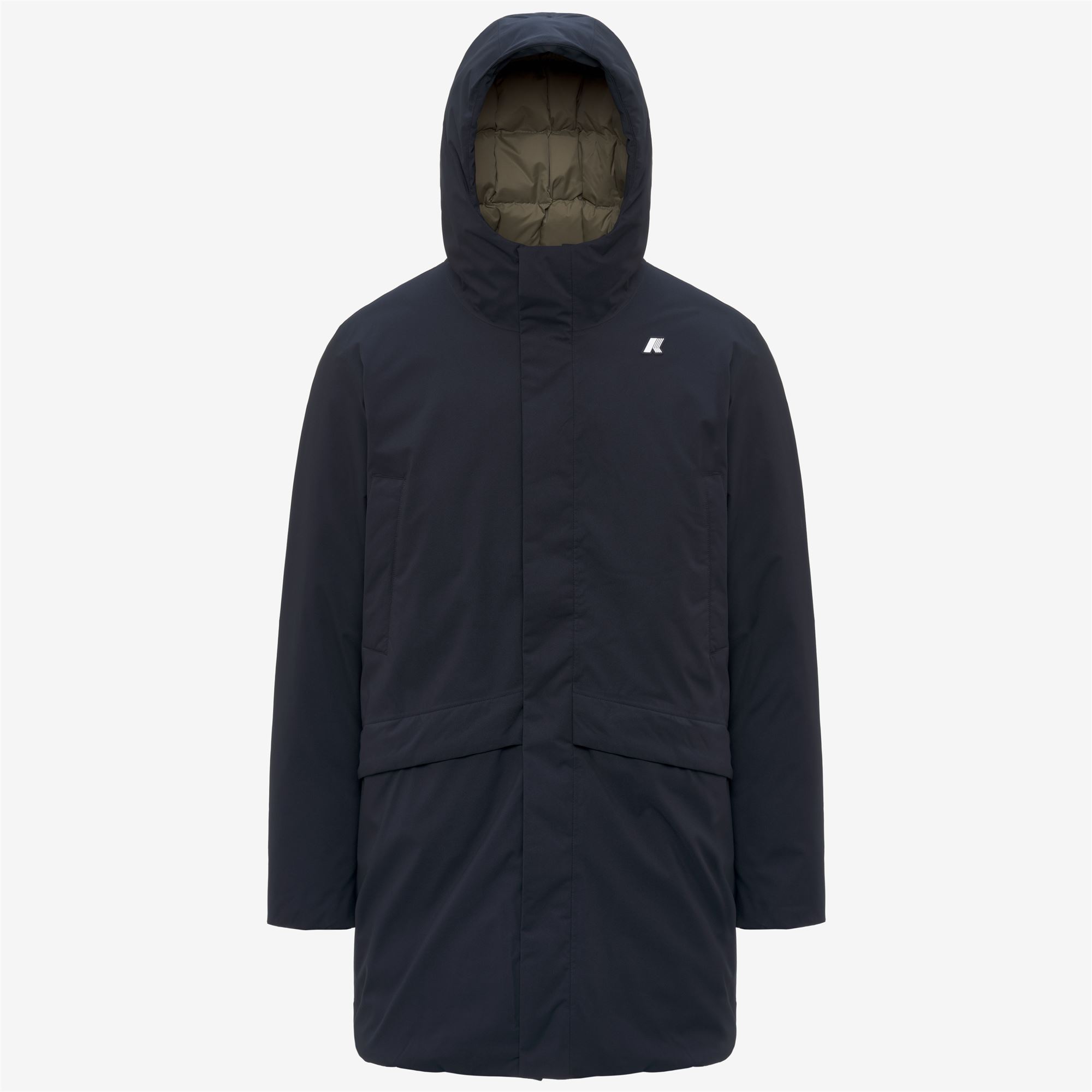 K-Way Uomo Blu - Giacca Impermeabile In Piuma - Jackets - S - Immagine 2