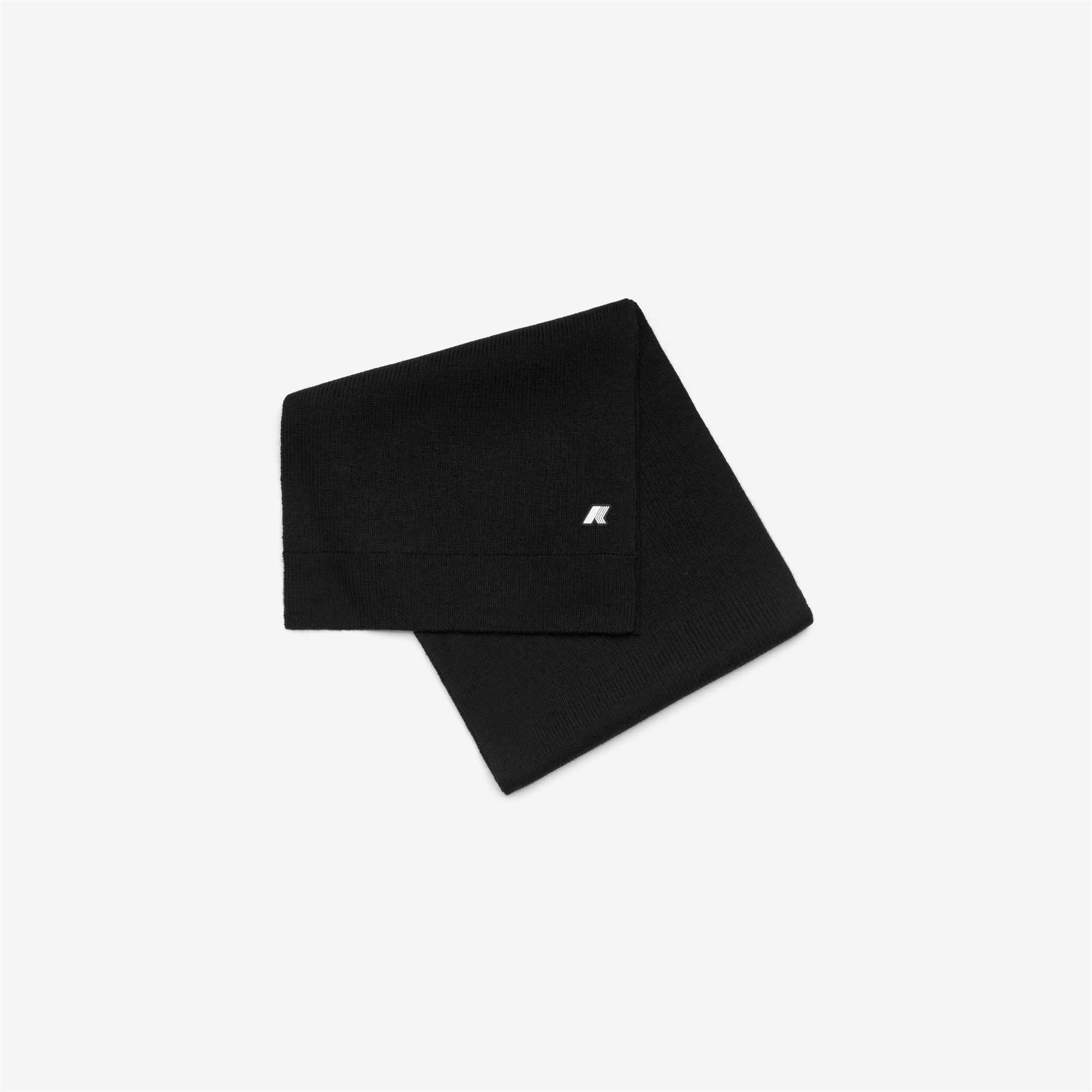 Sciarpa K-Way K4136fw-Usy Uomo Nero Unica - Immagine 3