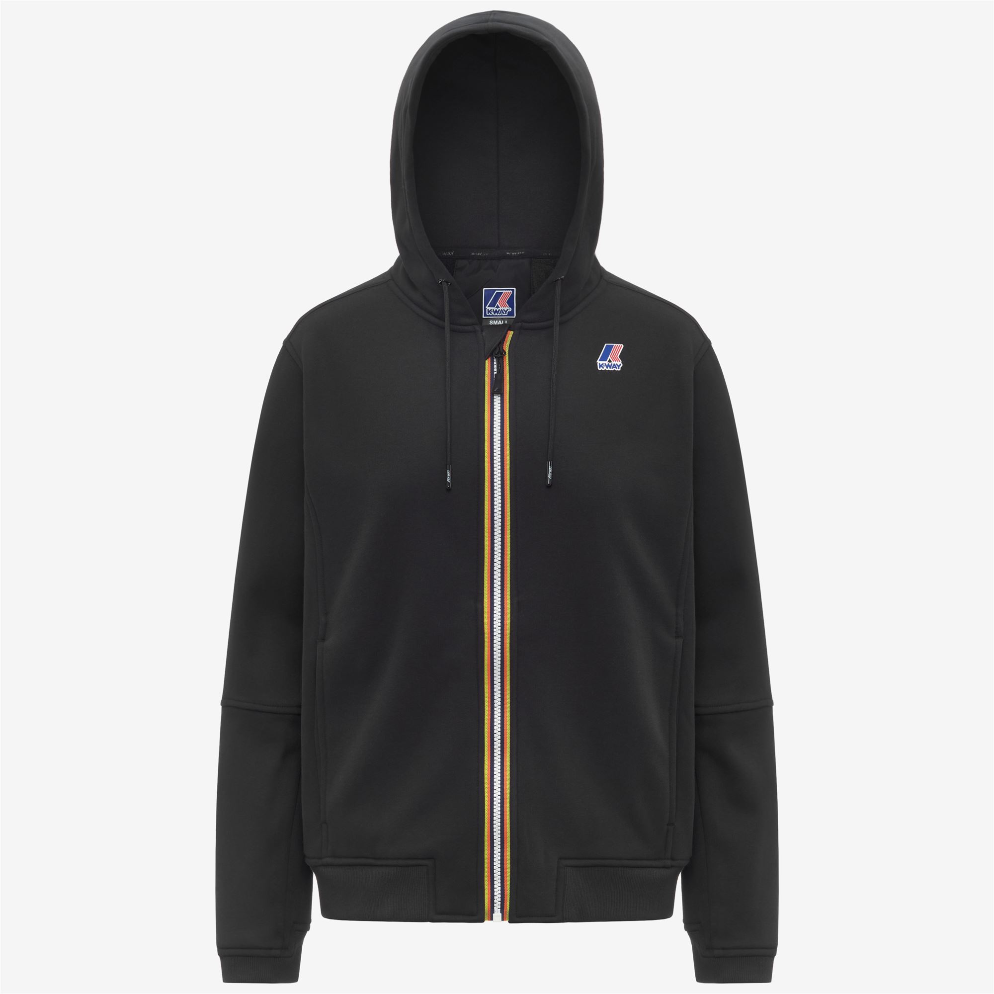 K-Way Uomo Nero - Prosper Brushed Pc Hoodie - Sweatshirts & Hoodies - Xl - Immagine 4