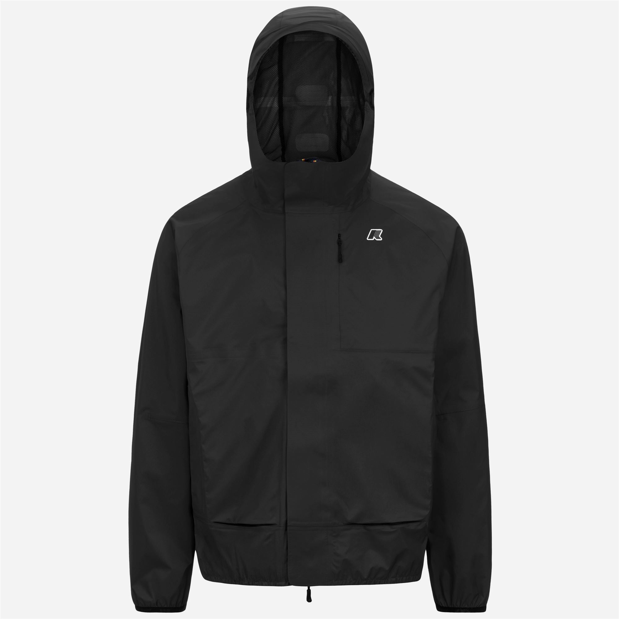 K-Way Uomo Nero - Roche Rain Jacket - Jackets - L - Immagine 2
