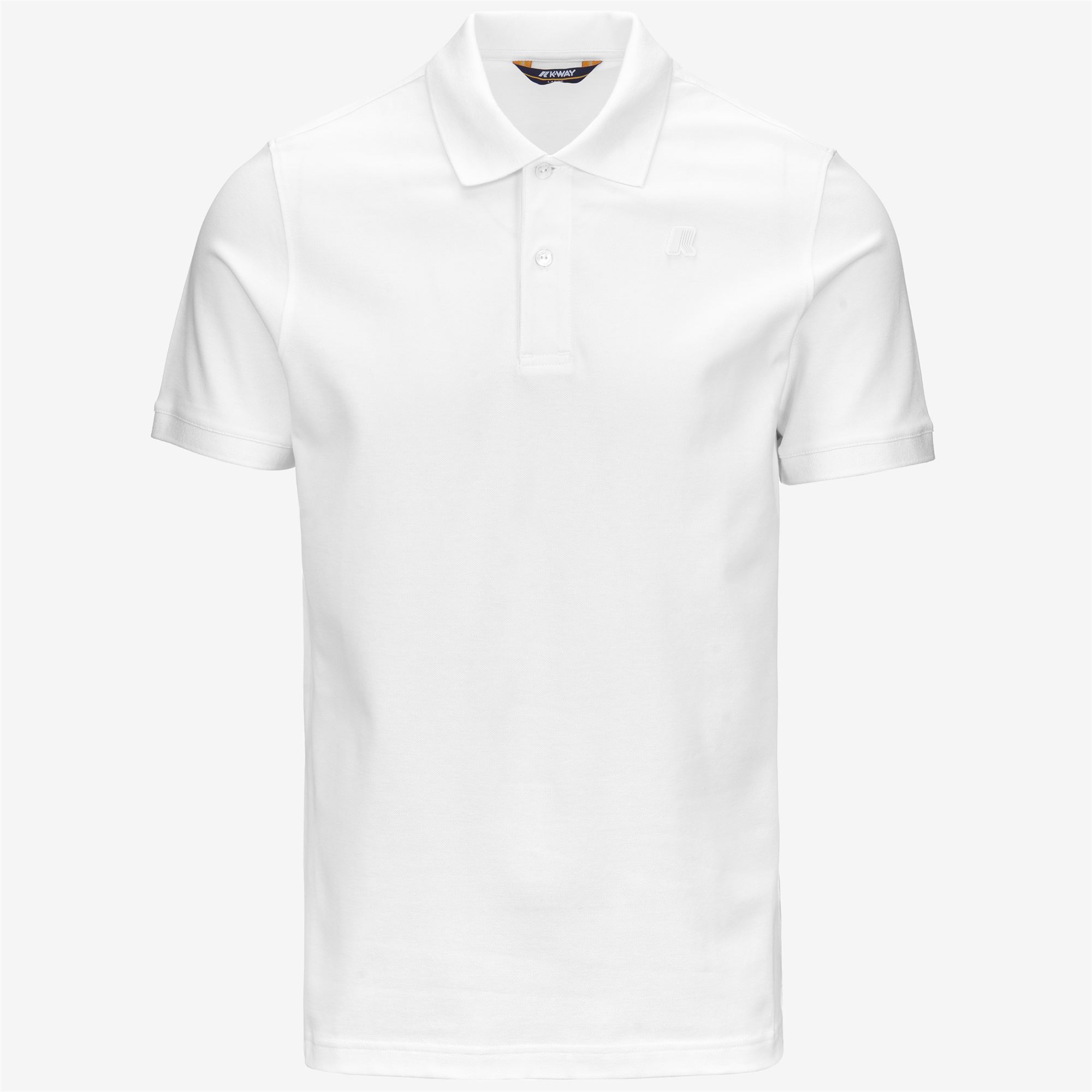 K-Way Uomo Bianco Amedee Pique Slim - Xl