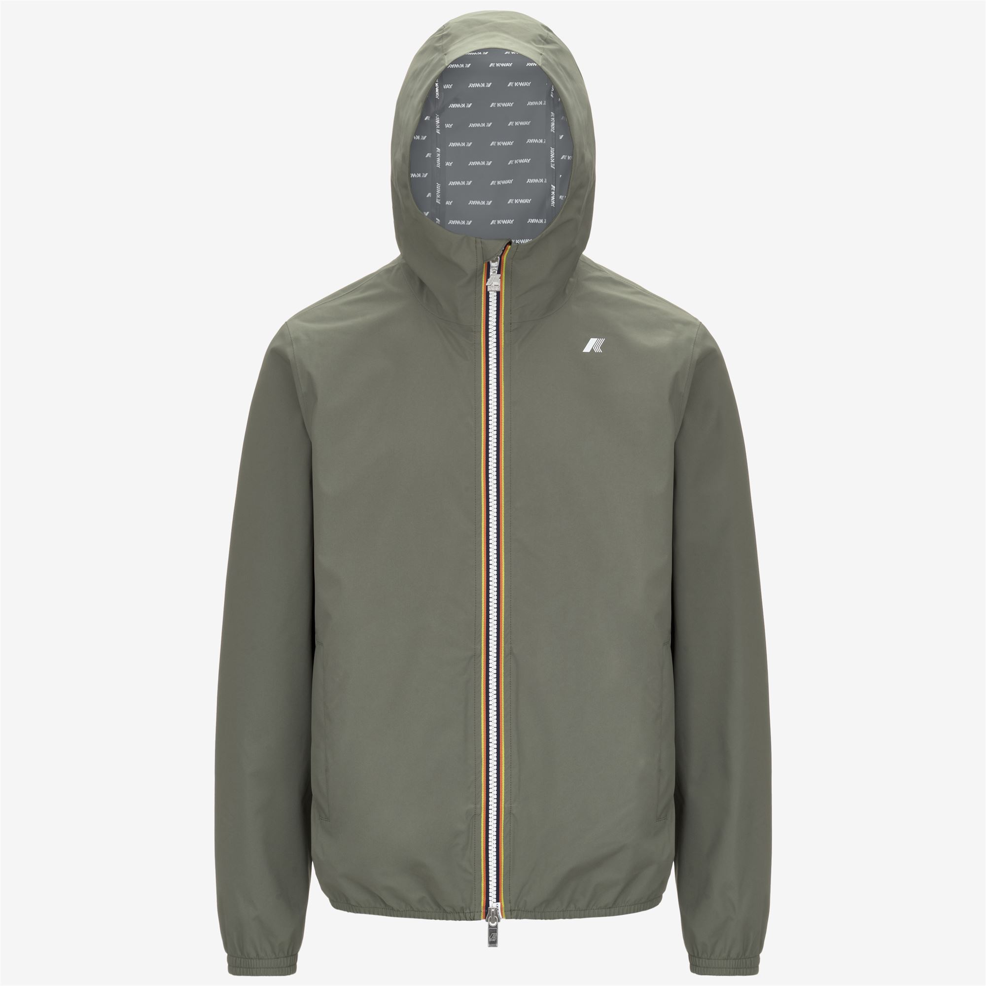 K-Way Giacca Jack Stretch Dot Verde Uomo - Immagine 3