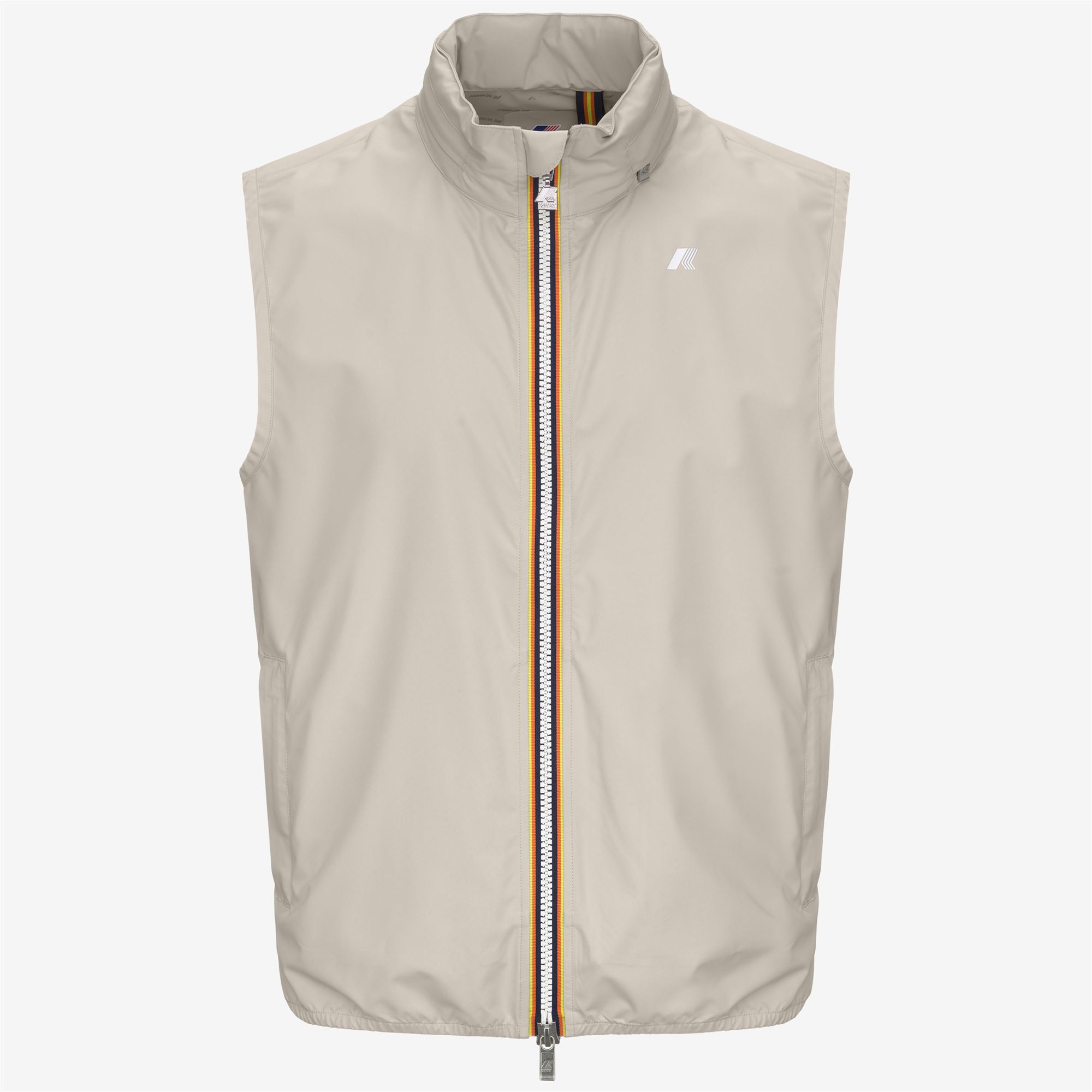 K-Way Uomo Beige Valen Stretch Dot - Gilet Giacche - Gilet Giacche - M