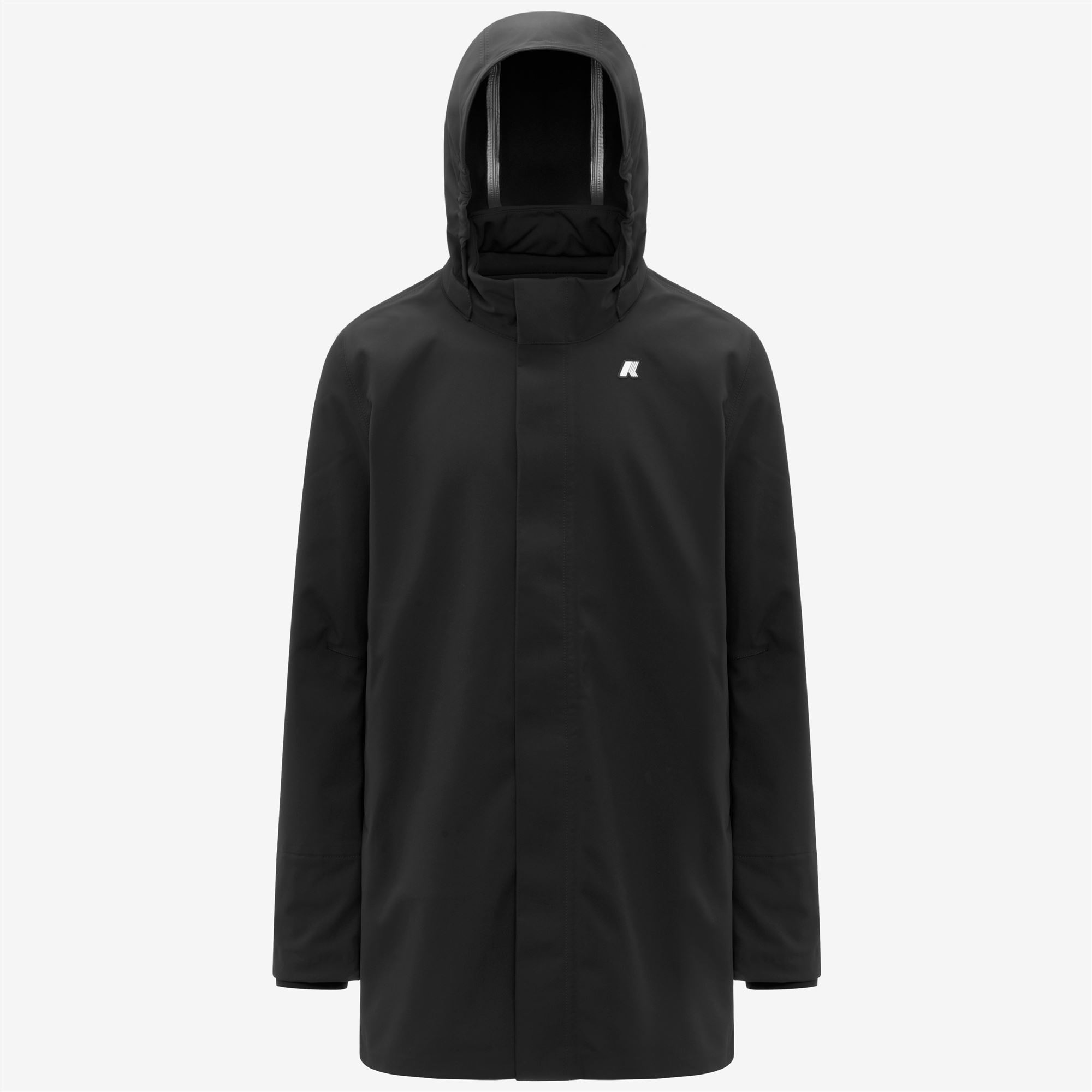 K-Way Uomo Nero Cappotti, L, New, - Immagine 3