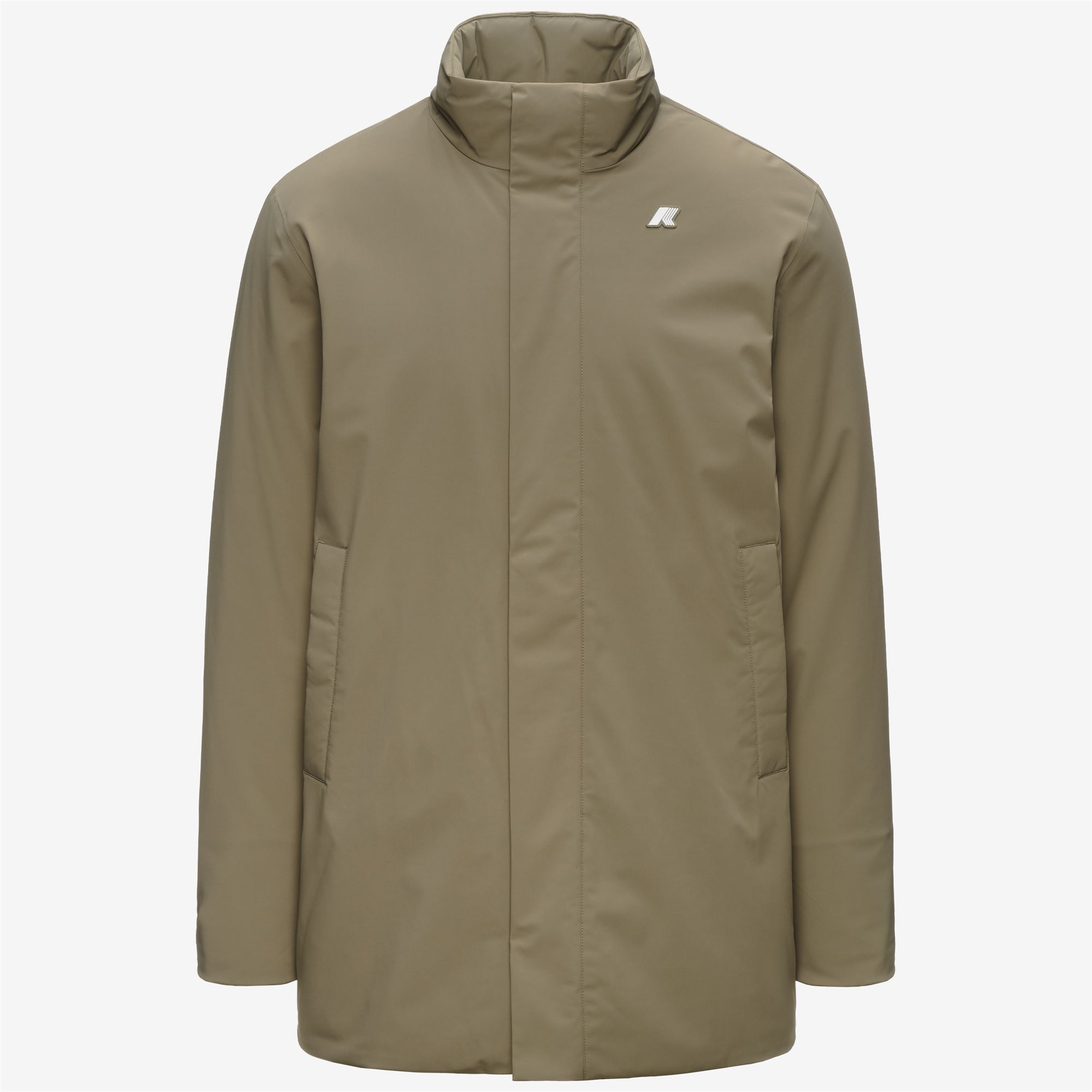 K-Way Uomo Beige Giacche, 2XL, New, - Immagine 2