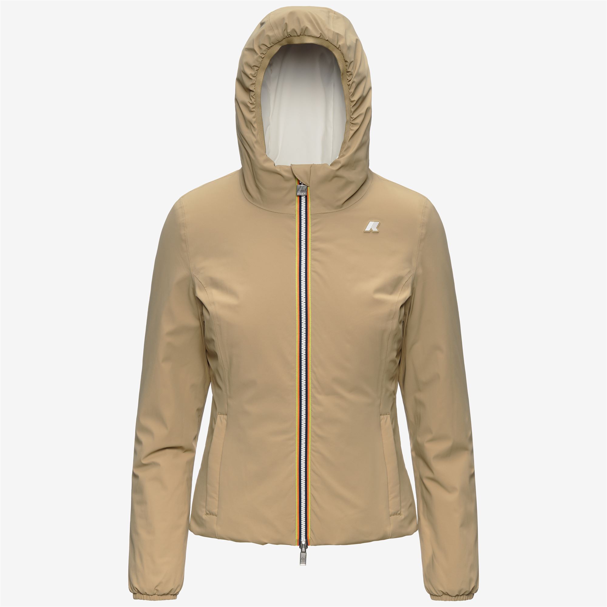 K-Way Donna Beige - Lily St Warm Double - Jackets - M - Immagine 3