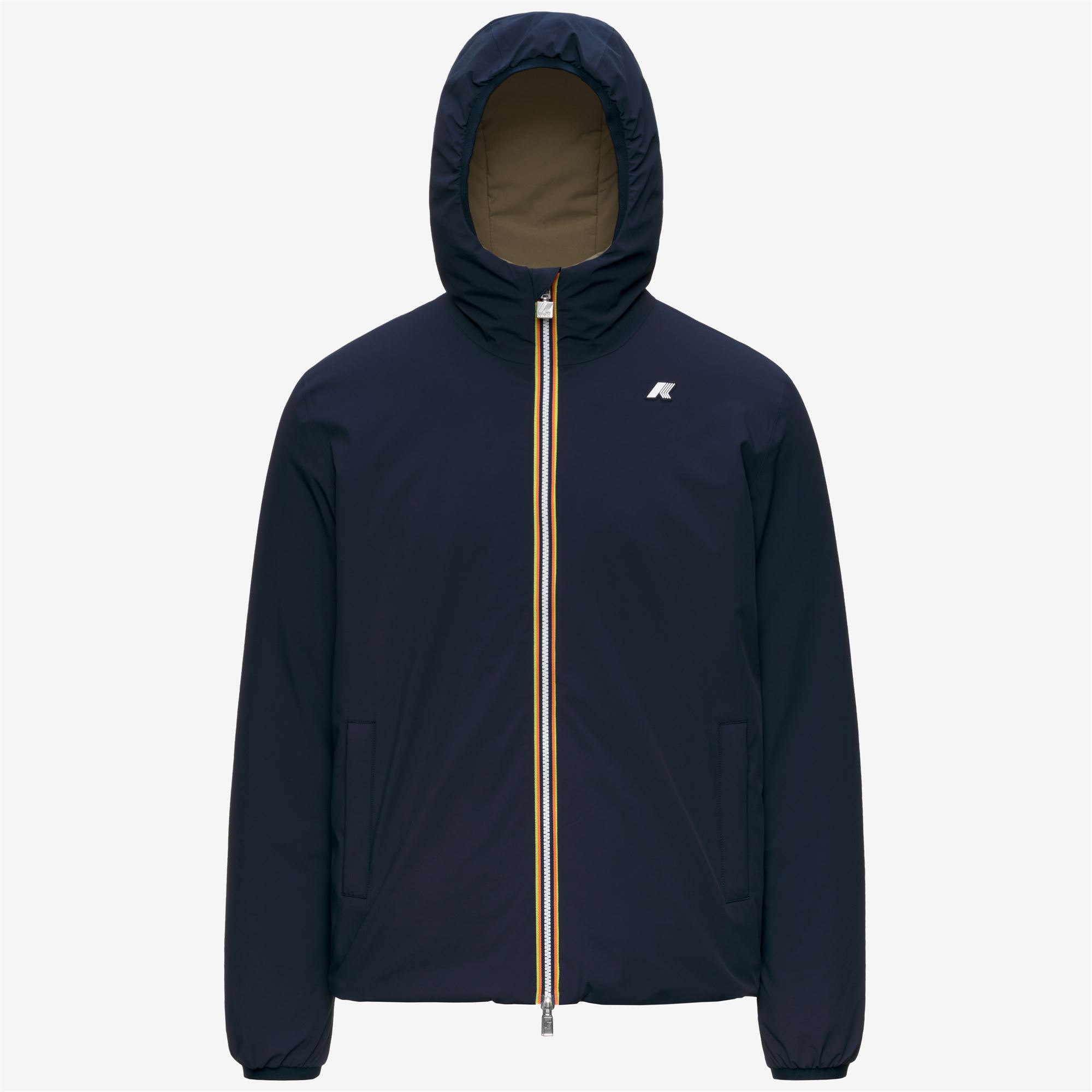 K-Way Uomo Blu - Giacca Doppia Calda Jack St - Jackets - 2XL - Immagine 5