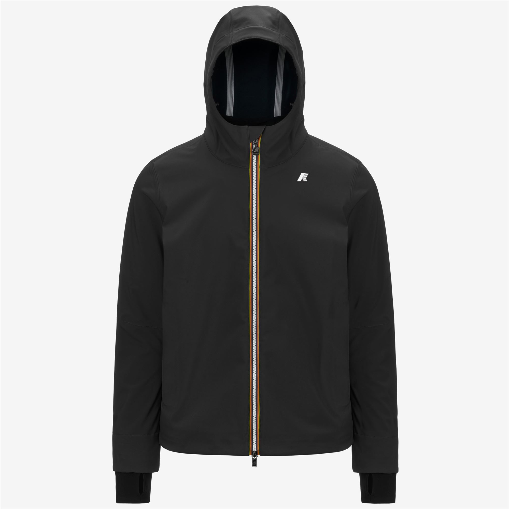 Giubbotto Kway uomo nero Jacko Bonded - Immagine 4