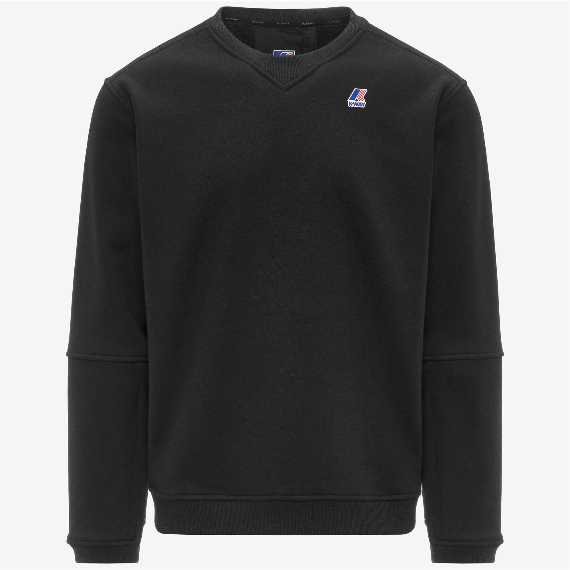 K-Way Uomo Nero - Nael Brushed Pc - Sweatshirts & Hoodies - S - Immagine 2