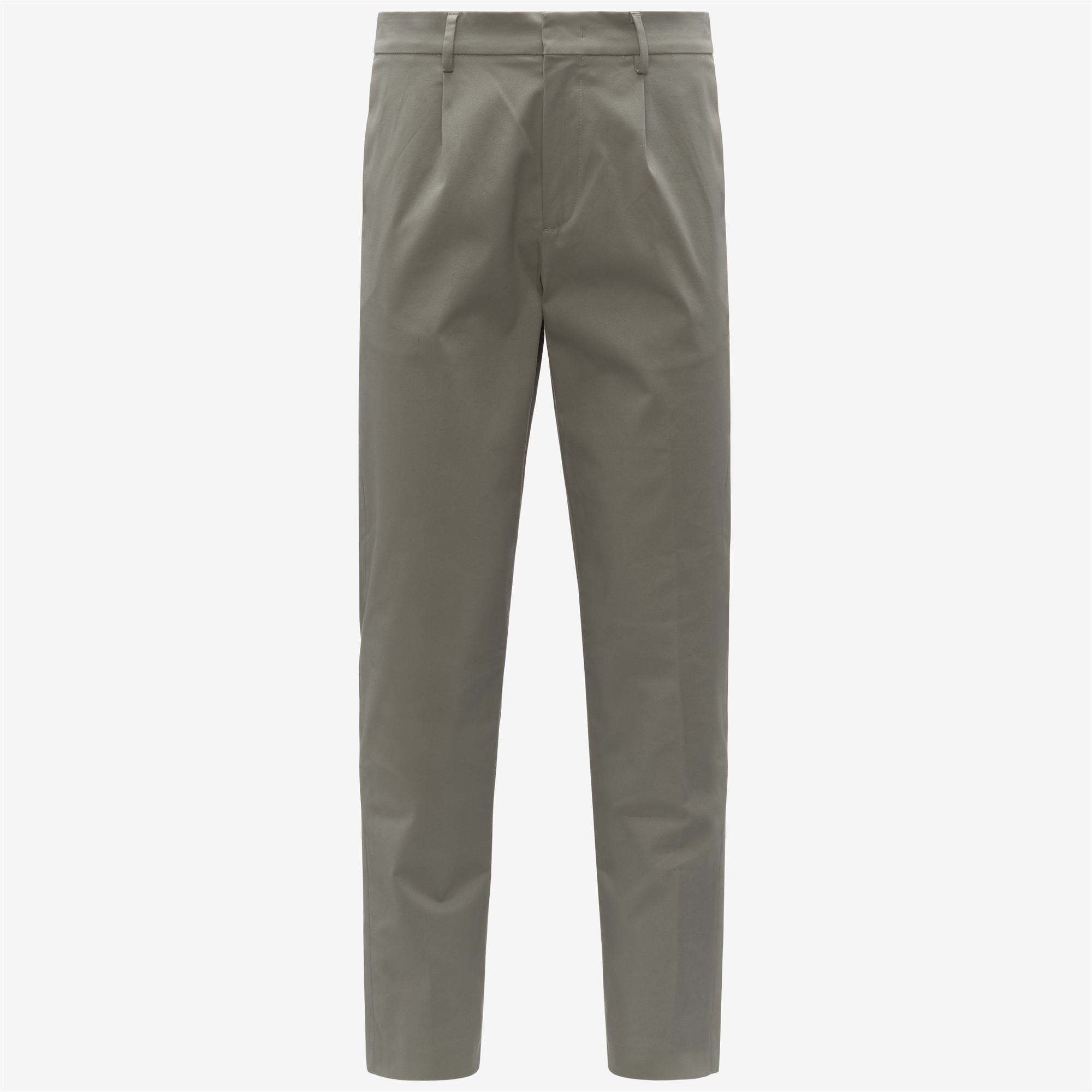 K-Way Uomo Verde Ailton Twill Tech Peach - Chino Pantaloni - Chino Pantaloni