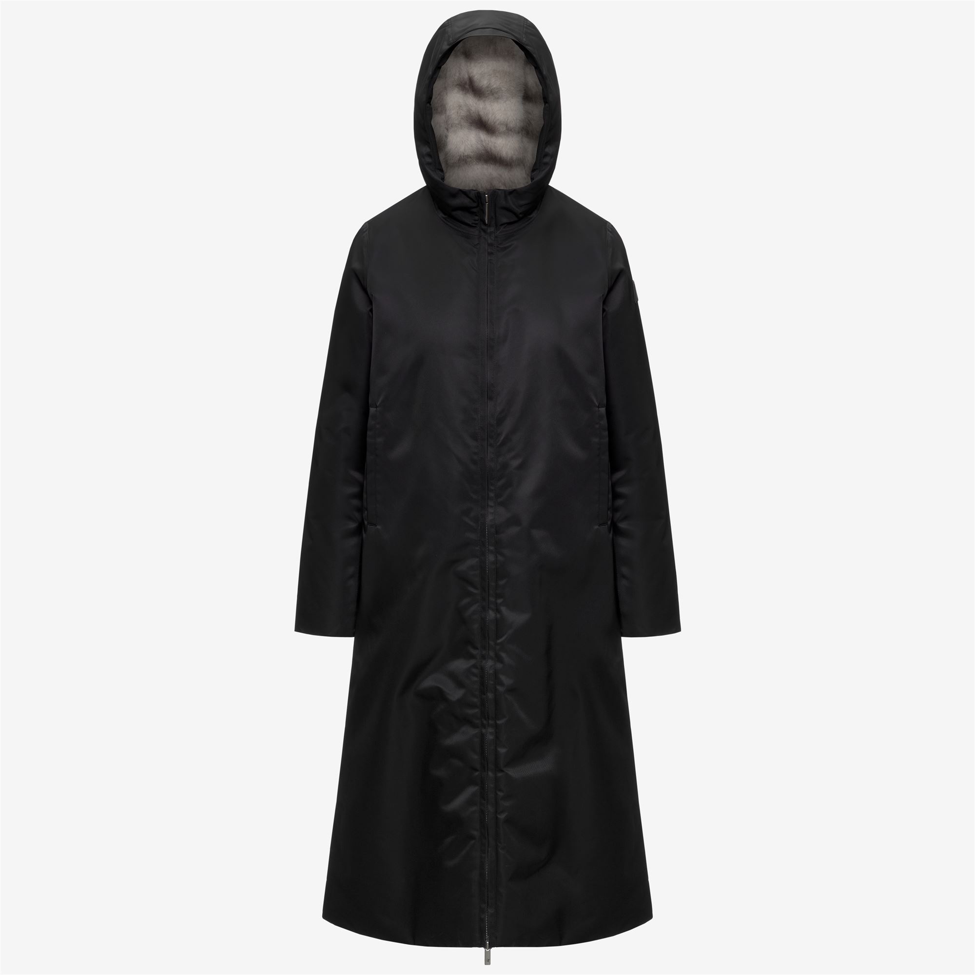 K-Way Donna Nero Cappotti, Xs, New, - Immagine 2