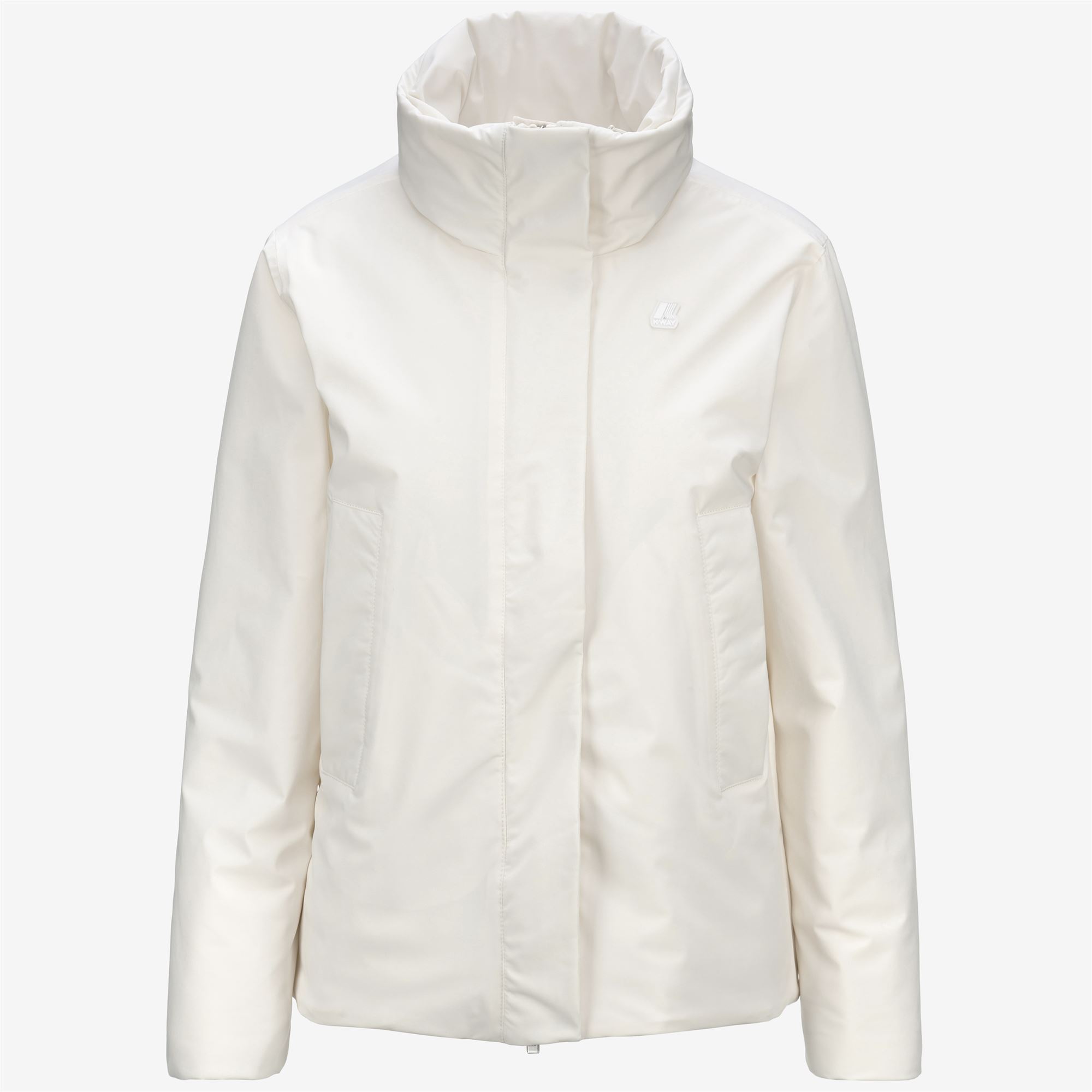 K-Way Donna Bianco - Giacca Elegante - Jackets - L - Immagine 3