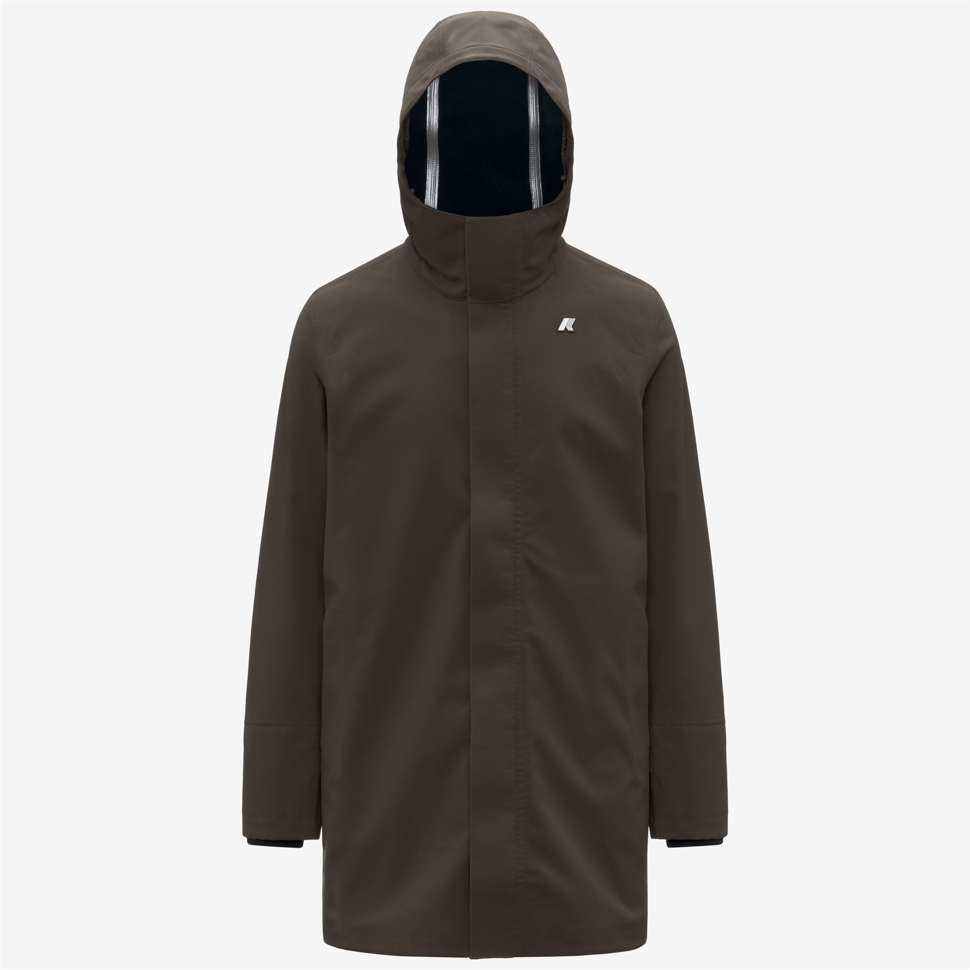 K-Way Uomo Verde Cappotti, Xl, New, - Immagine 4