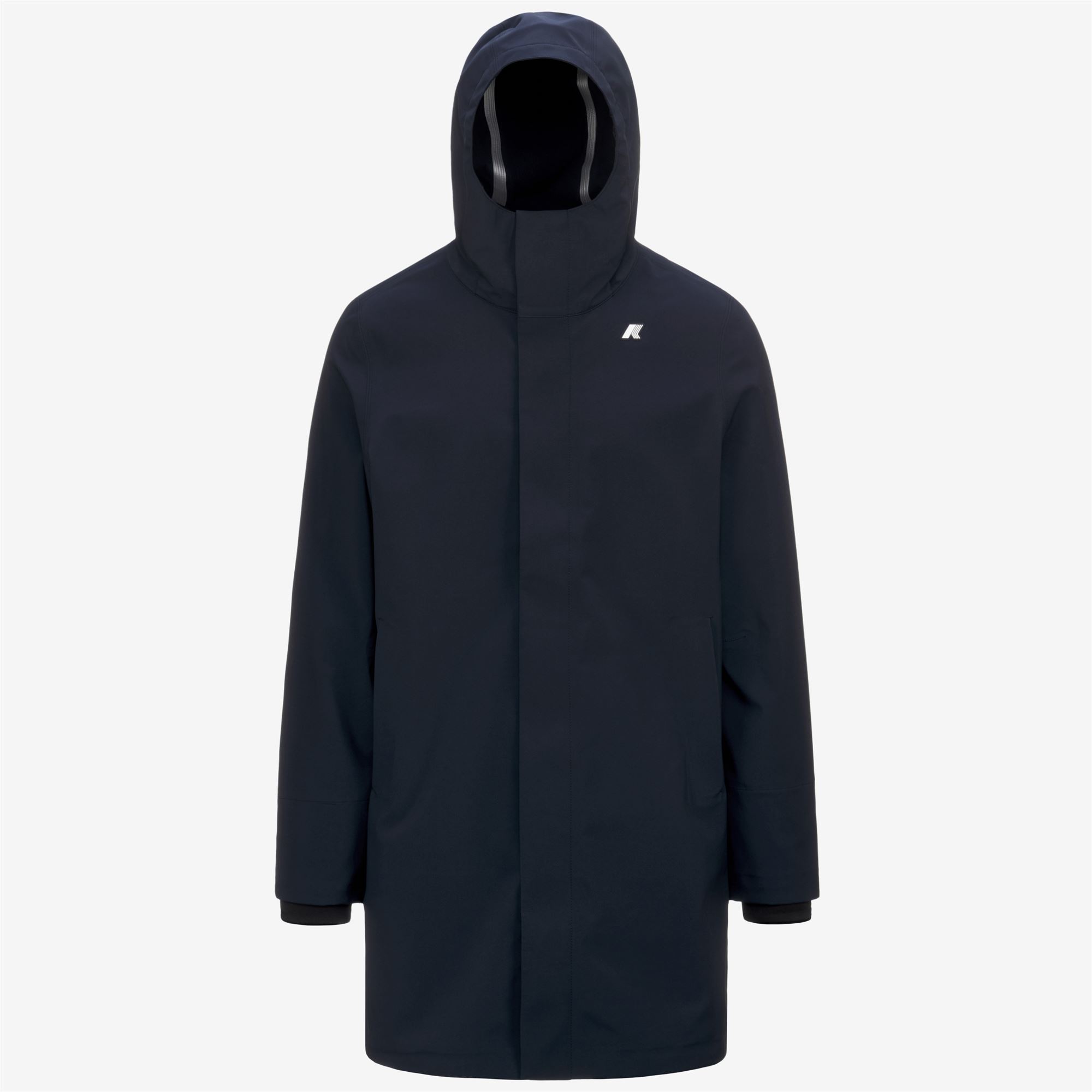 K-Way Uomo Blu Parka Thomas Bonded - Immagine 4