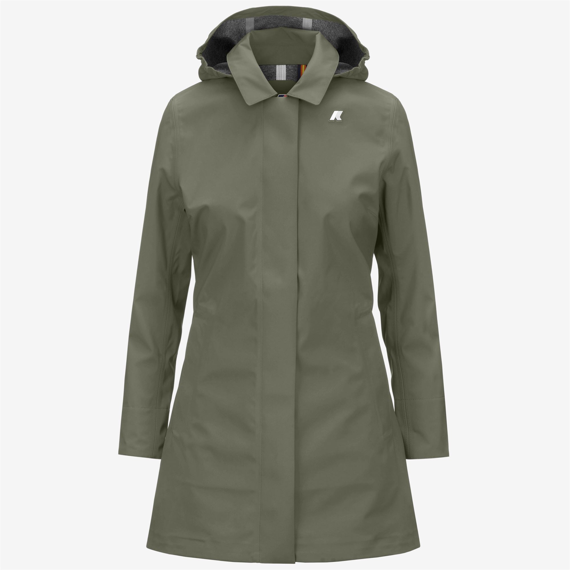 K-Way Donna Verde La Mathy Bonded Jersey - Immagine 3