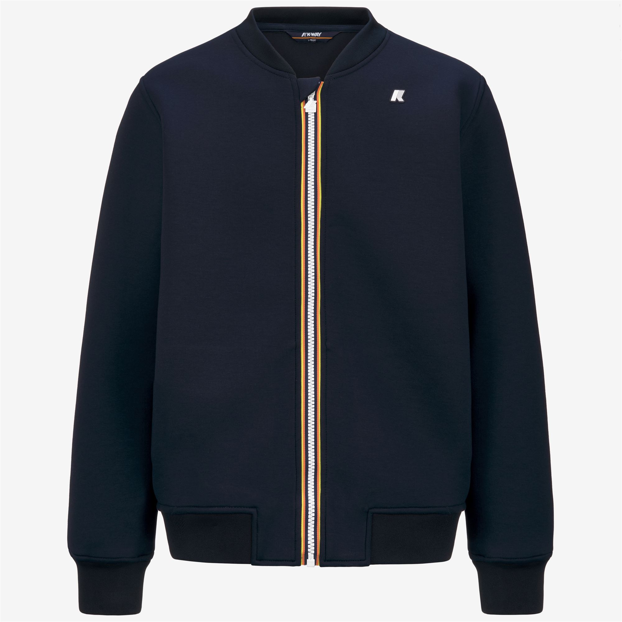 K-Way Uomo Blu - Felpa Con Zip - Sweatshirts & Hoodies - M - Immagine 2