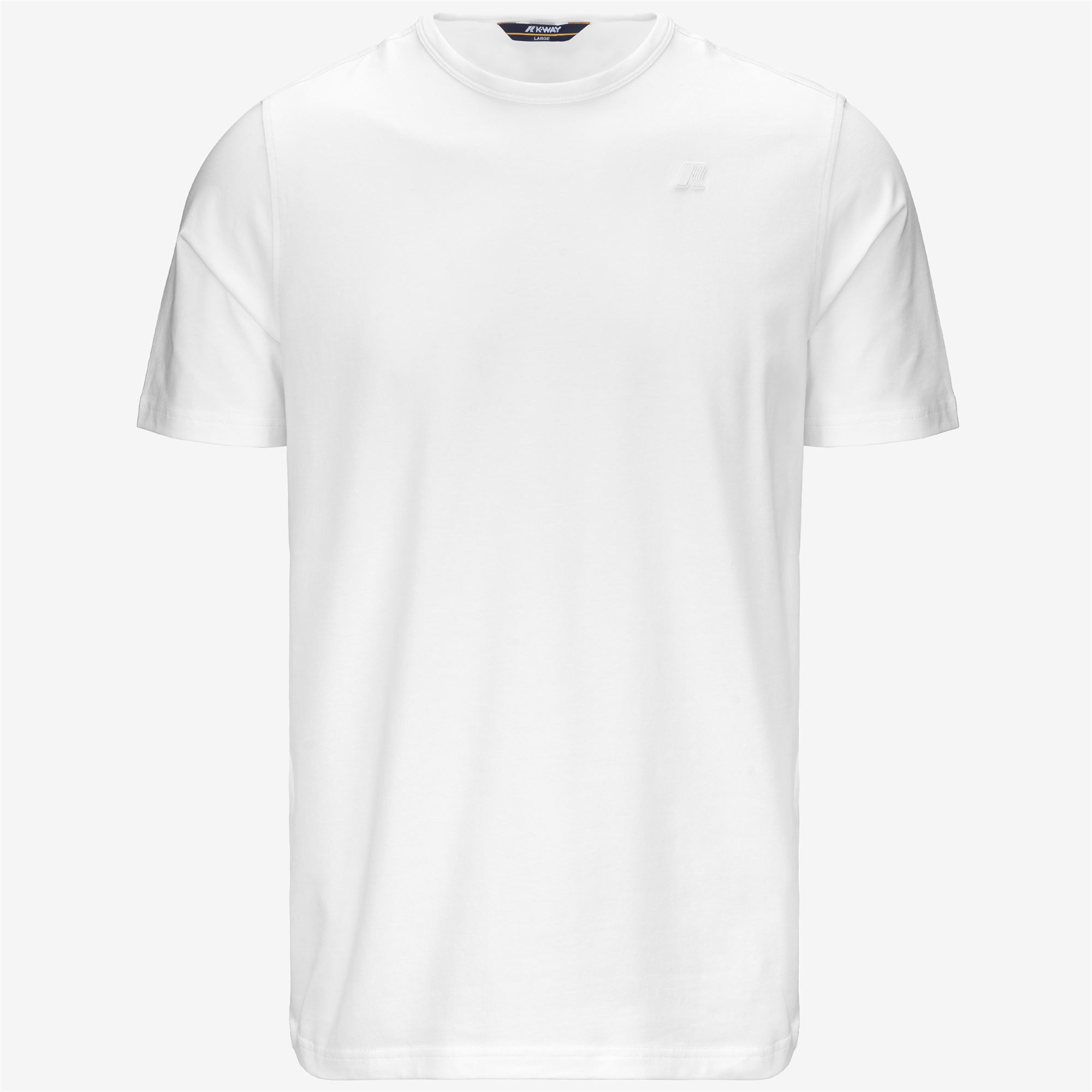 K-Way Uomo Bianco T-Shirt K71349w 001 - Immagine 3
