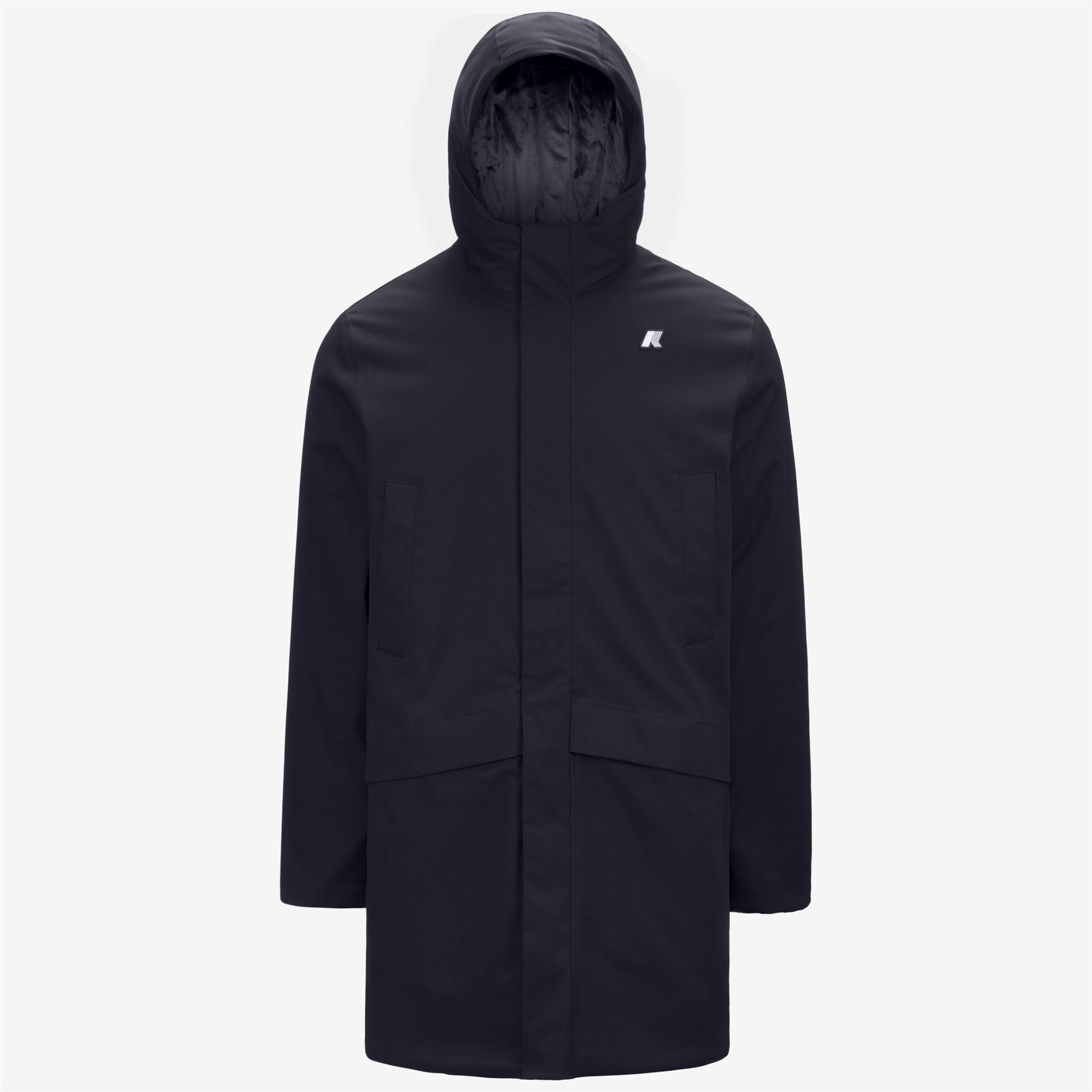 Parka Kway uomo blu scuro Jarno twill marmotta - Immagine 3