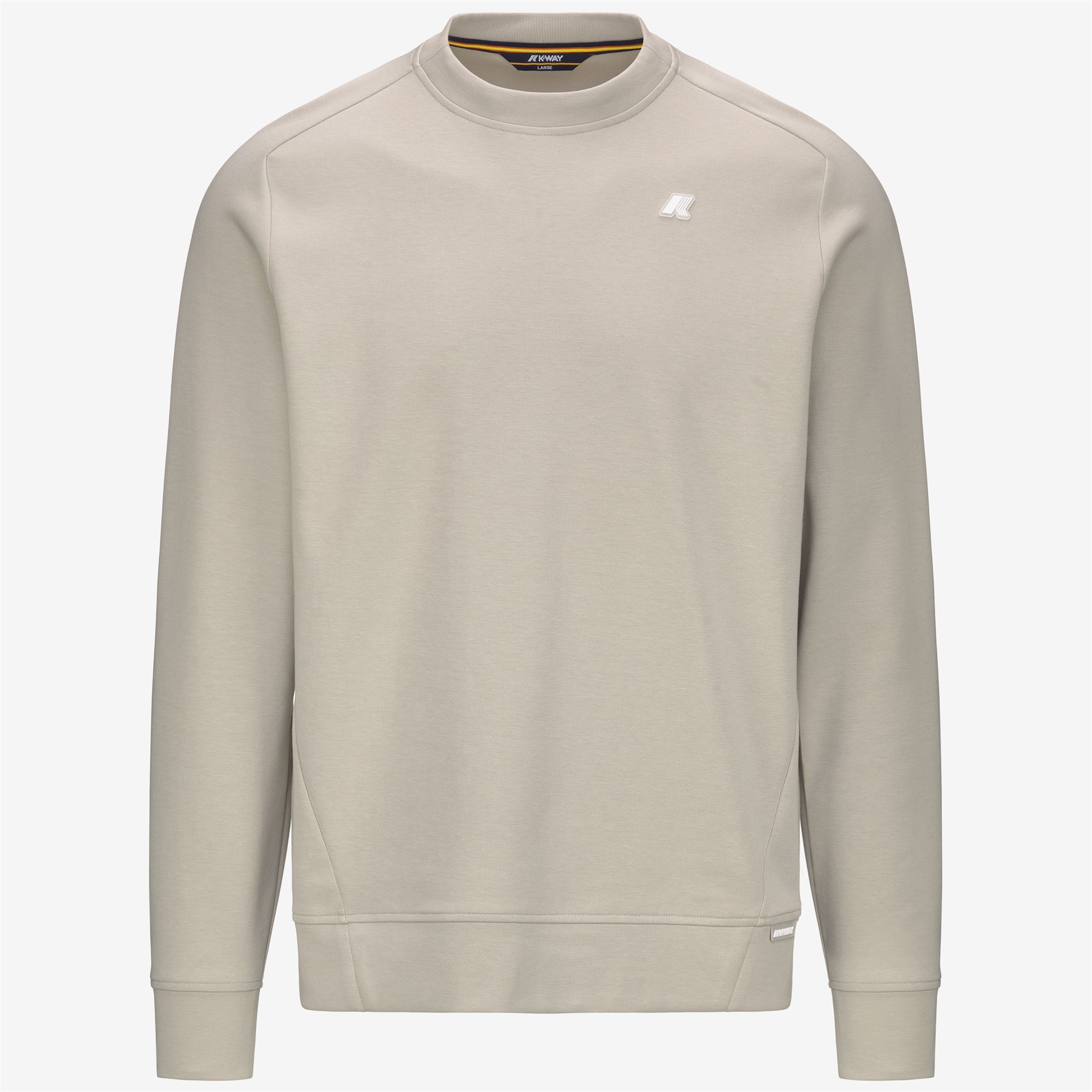 K-Way Uomo Beige Medine Interlock - Maglione Pile - Maglione Pile - S