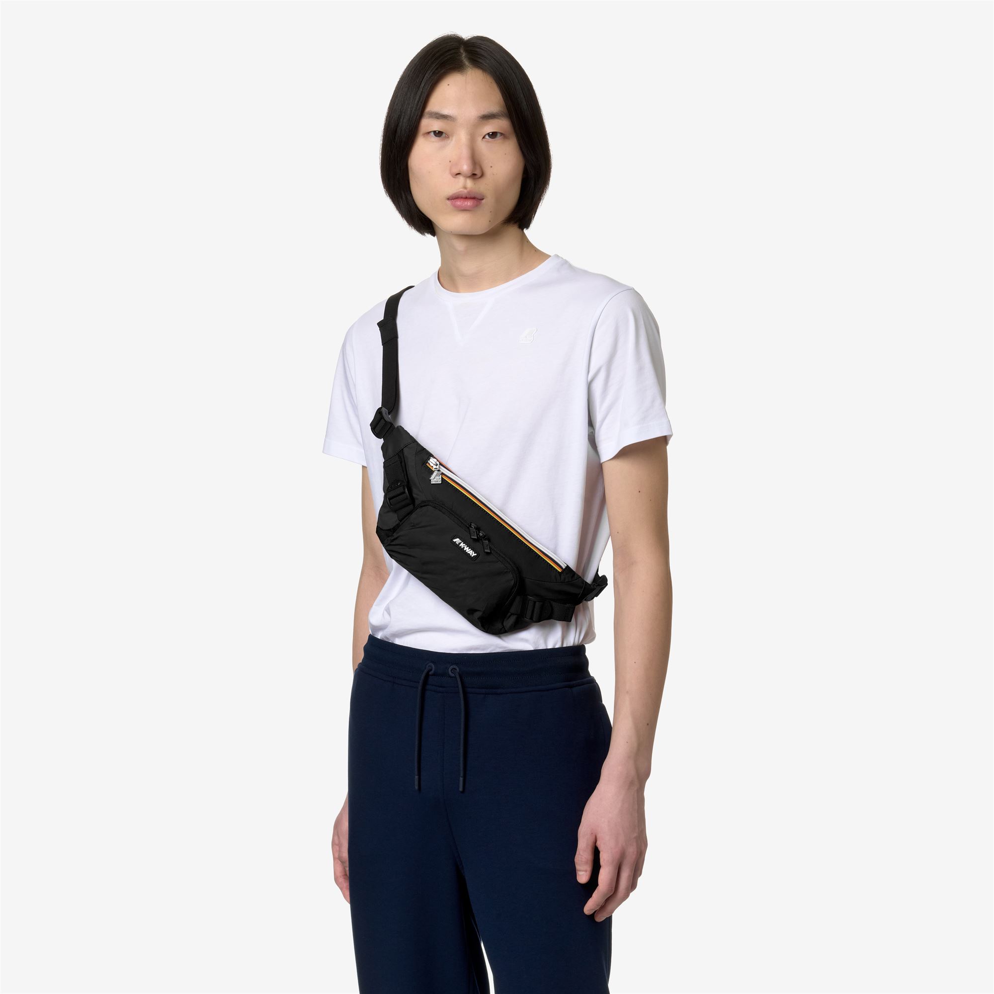 K-Way Unisex Bianco Fericy S - Marsupio Borse - Marsupio Borse - One Size