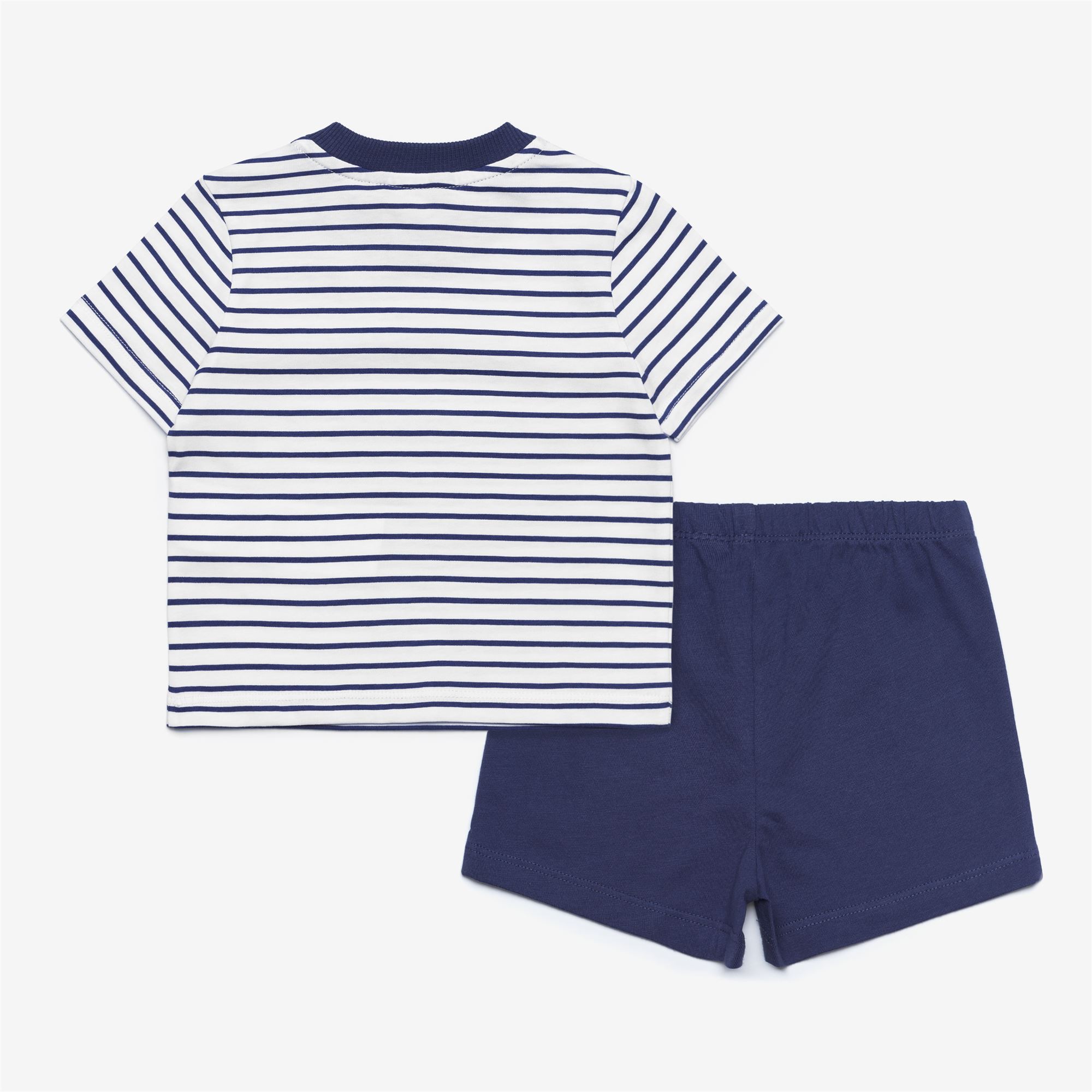 K-Way Unisex Azul E. Pete Set Stripes Jersey - Shorts / Maglietta Set - Shorts / Maglietta Set - 12M
