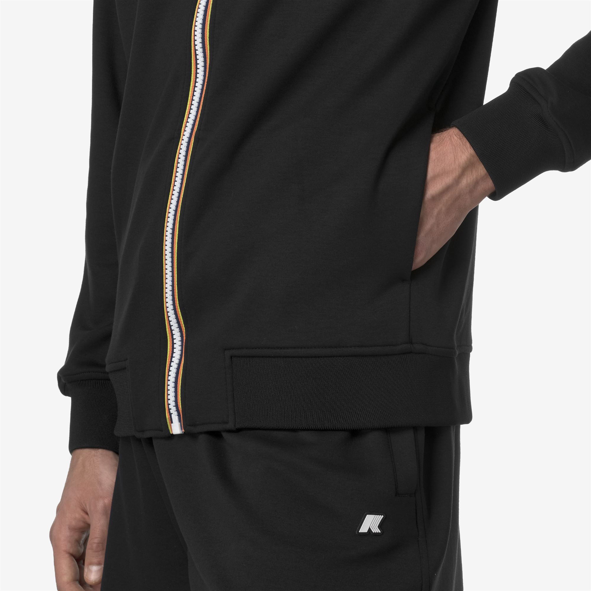 K-Way Uomo Bianco Rainer Light Spacer - Giacca Pile - Giacca Pile - L