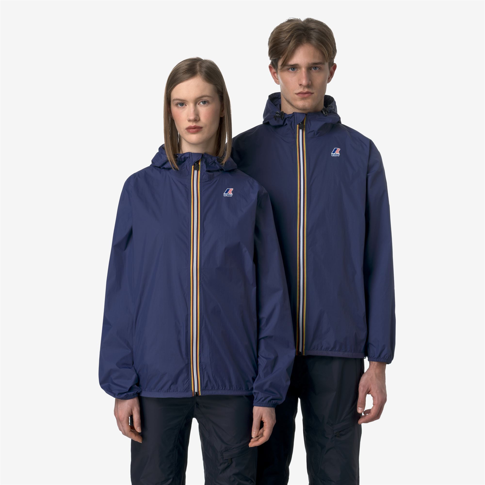 K-Way Uomo Blu - Giacca Leggera - Jackets - S - Immagine 2