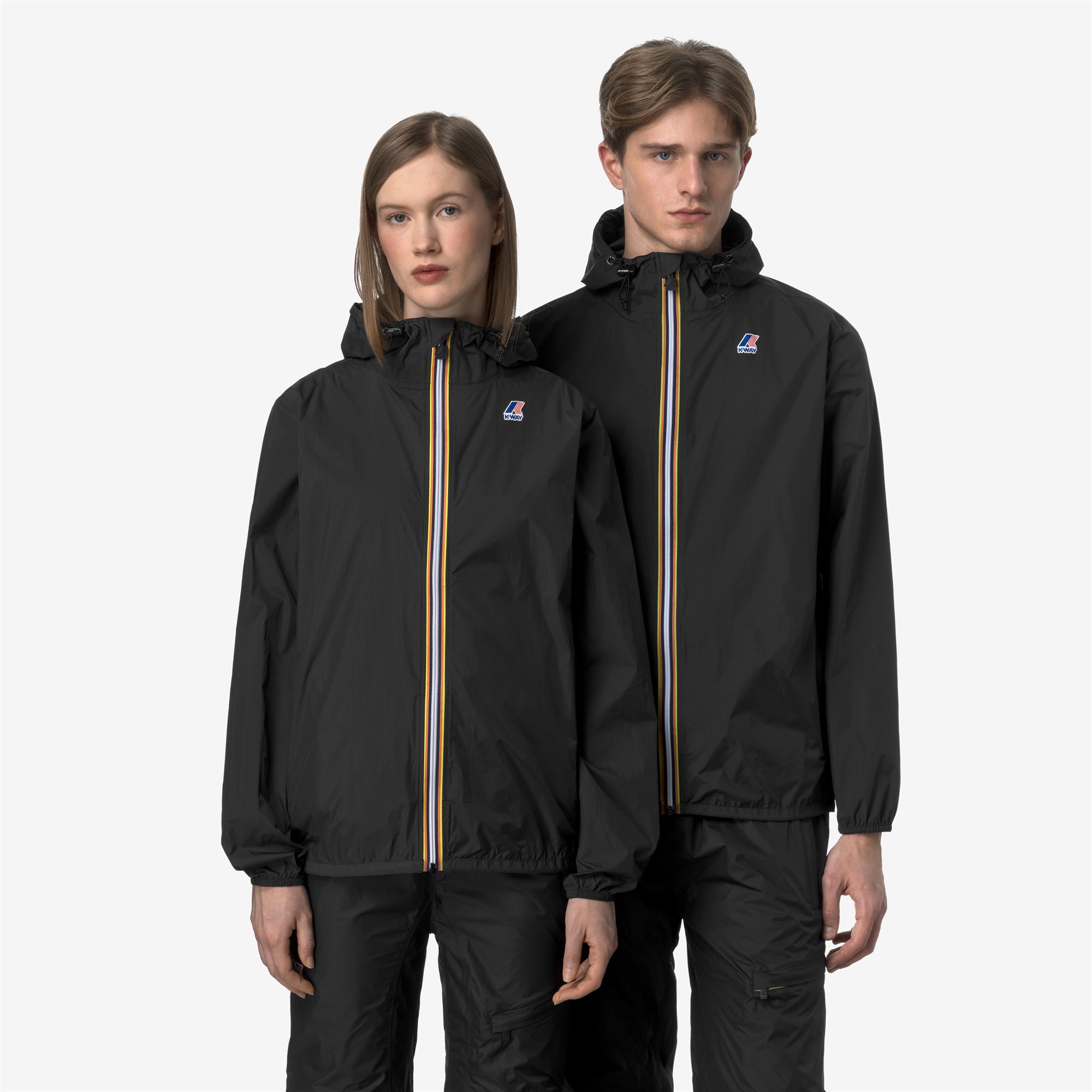 K-Way Giacca Le Vrai 4.0 Claude Nero Unisex - Immagine 2