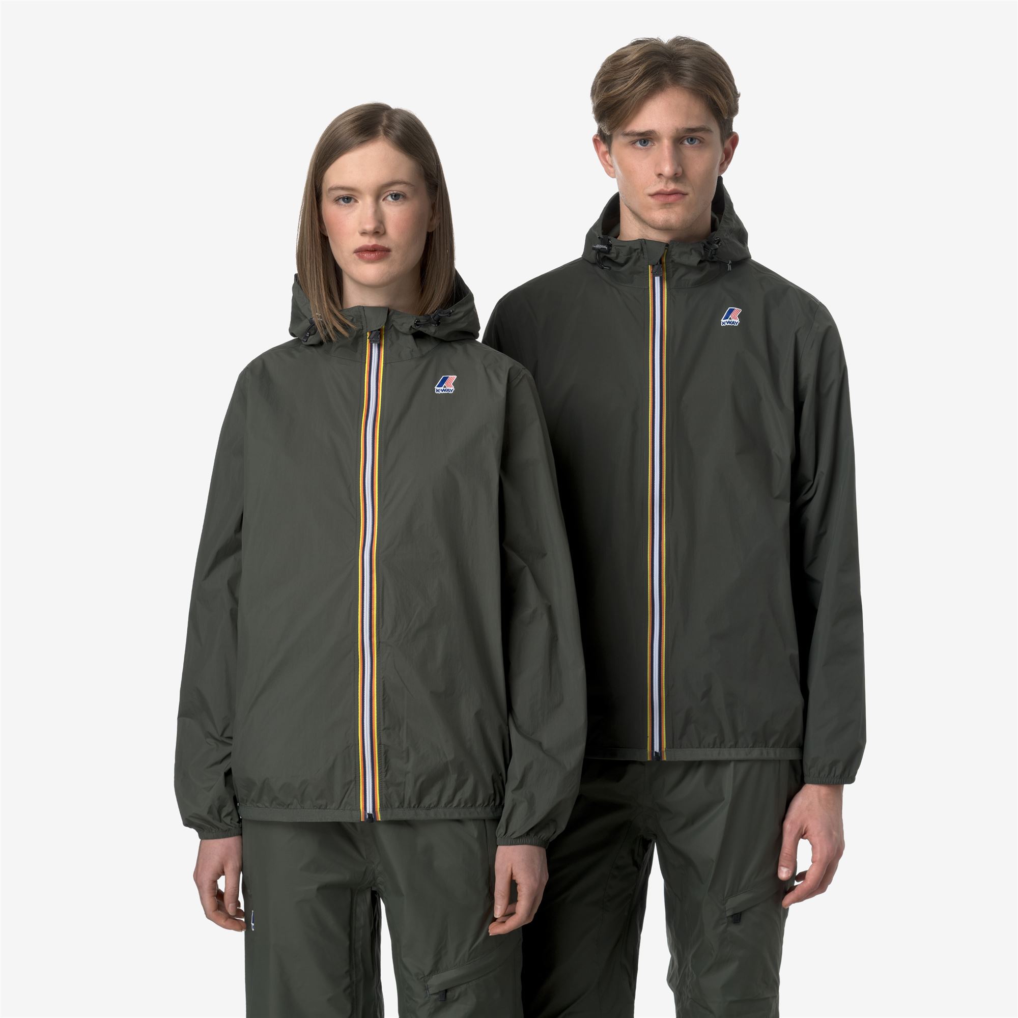 K-Way Uomo Verde - Claude Jacket - Jackets - S - Immagine 3