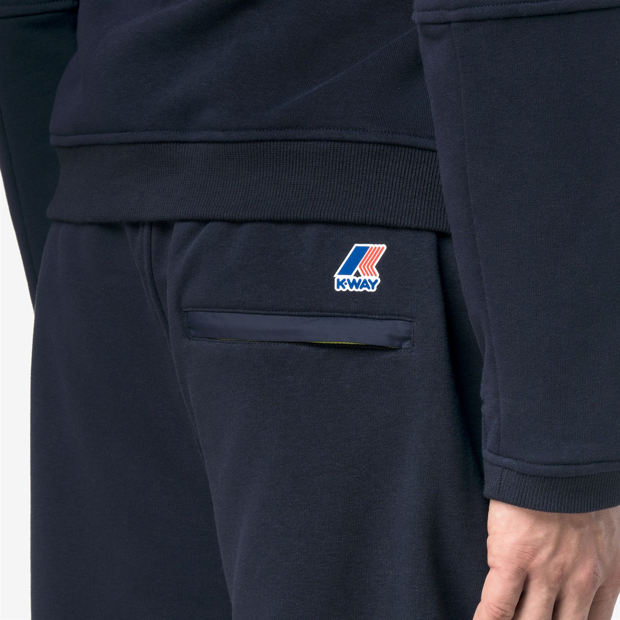K-Way Unisex Blu Casimir Poly Cotton - Pantaloncini Sportivi Pantaloncini - Pantaloncini Sportivi Pantaloncini - L